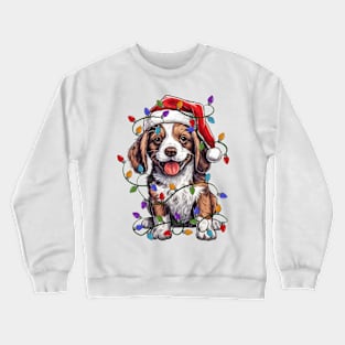 Christmas Puppy Crewneck Sweatshirt